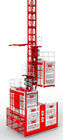SC200 Passenger Hoist Lift Construction Hoist 2000kg With Dual Or Single Cage