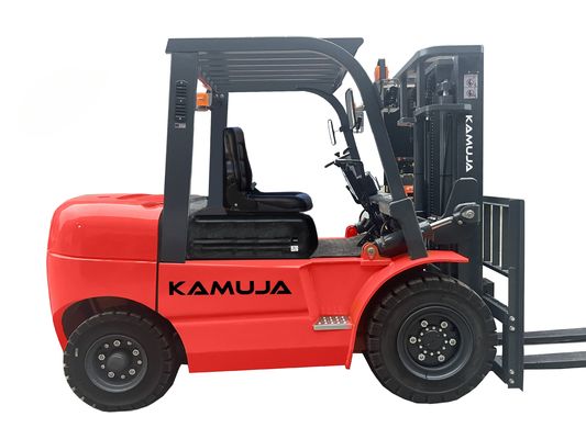 Capacidade de carga de 5000 kg Motor diesel Empilhadeira elevadora com duas rodas dianteiras